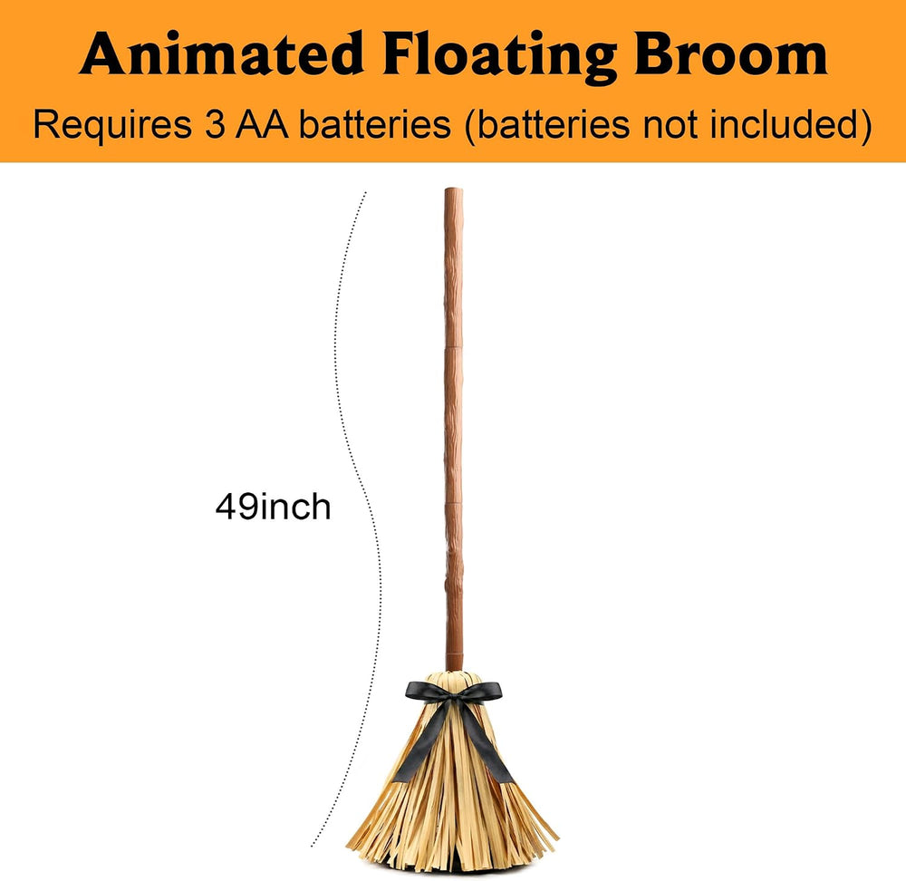 🎃Every witch needs her broom 🧹- the real one does this across your floor, sweeping as it goes.