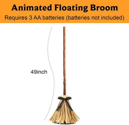 🎃Every witch needs her broom 🧹- the real one does this across your floor, sweeping as it goes.